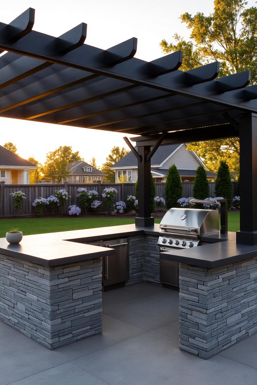 Outdoor Kitchen Planning Ideas for Suburban Backyards
