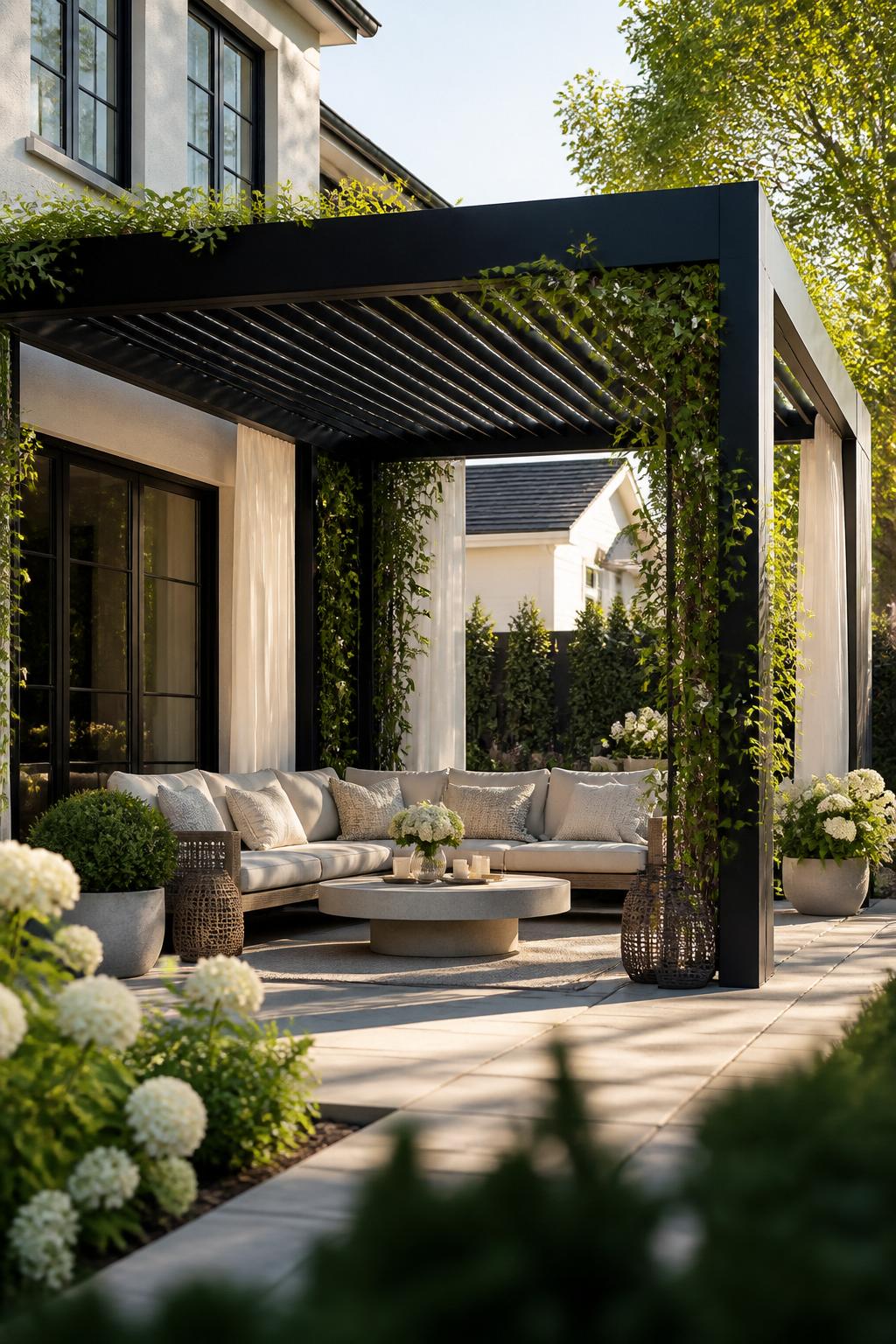 A Modern Pergola