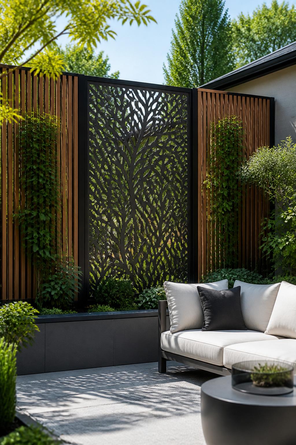 Decorative Privacy Screens