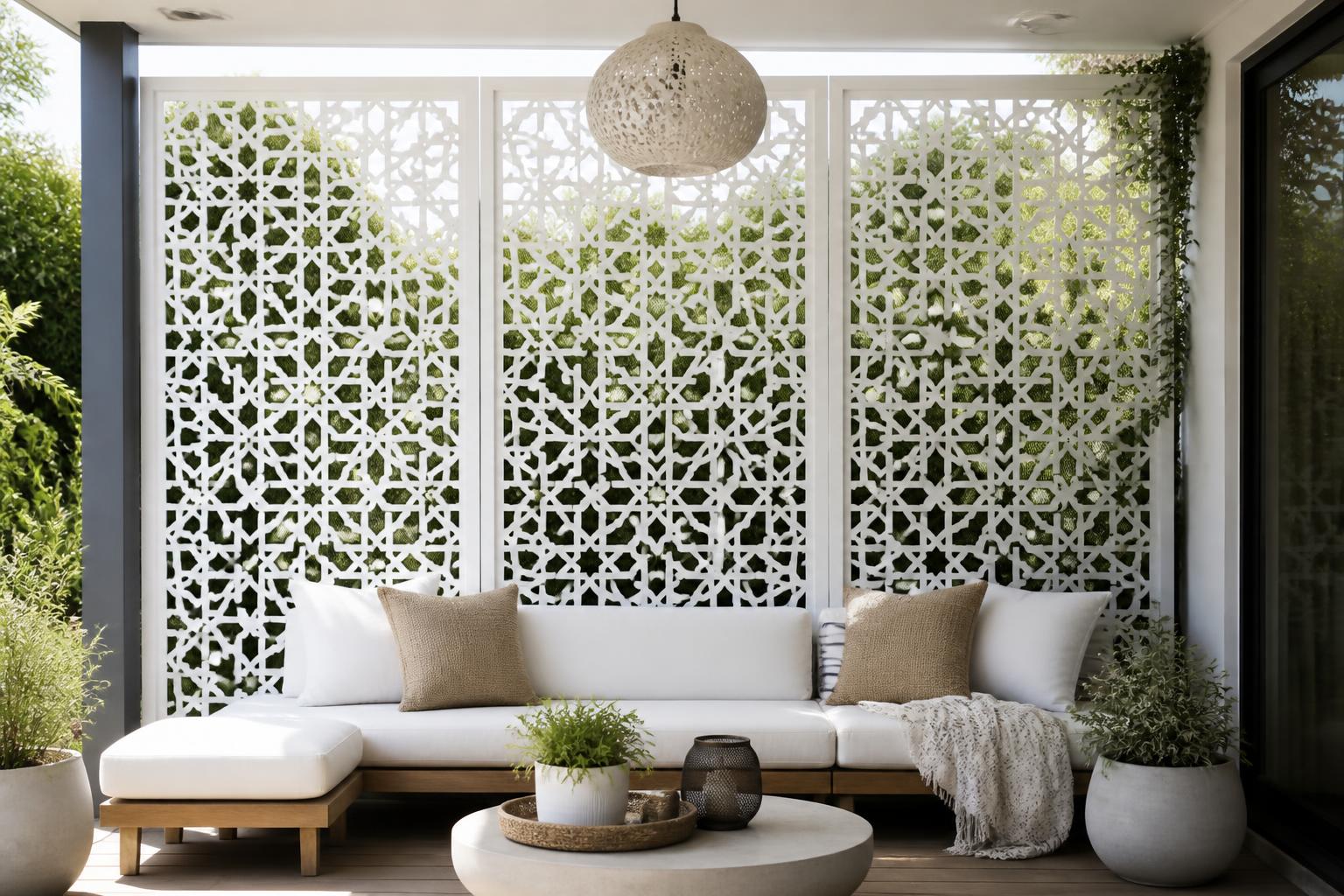 Decorative Privacy Screens