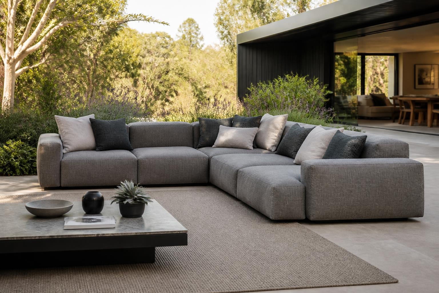 A Deep-Seating Sectional